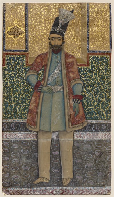 Portrét Nâsir-od-din Shah od Mohammed (attr.to) Esfahani