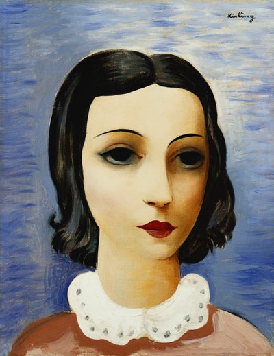 Portrét mladé dívky od Moise Kisling