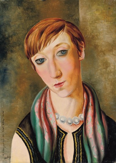 Portrét paní Renee Kislingové od Moise Kisling