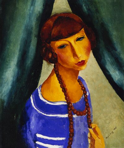 Portrét Margueritte Grosové, švagrové umělce; Portrait de Margueritte Gros, la Belle-Soeur de l