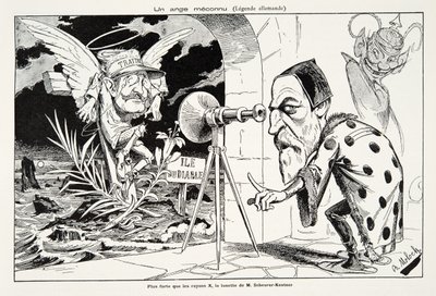 Neznámý anděl (německá legenda), z Dějin třetí republiky, sv. I, Politické dějiny, nakl. 1933 (litho) od Moloch