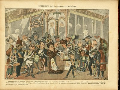 Ilustrace Molocha (1849-1909) v Le Rire od Moloch