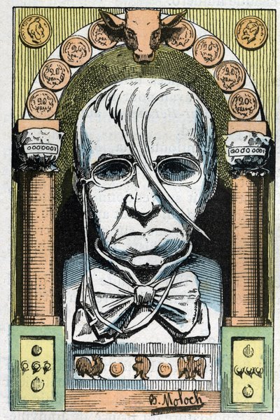 Portrét Emile de Girardin, francouzský novinář, publicista a politik 1806-1881 od Moloch