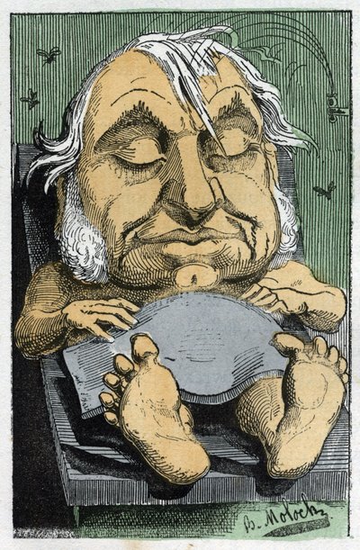 Portrét Eugena Rouhera (1814-1884), francouzského politika od Moloch