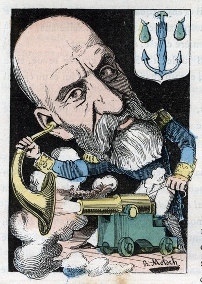 Portrét Francois Ferdinand Philippe, princ z Joinville (1818-1900) od Moloch