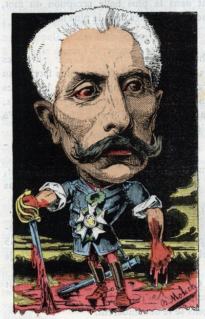 Portrét Gaston Alexandre Auguste De Galliffet, generál Francais od Moloch