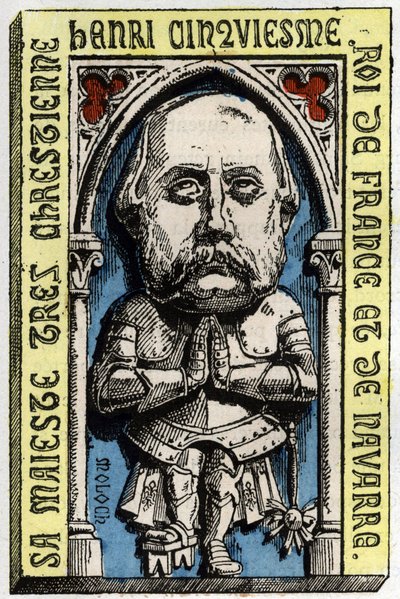 Portrét Henriho Charlese Ferdinanda Marie Dieudonne d
