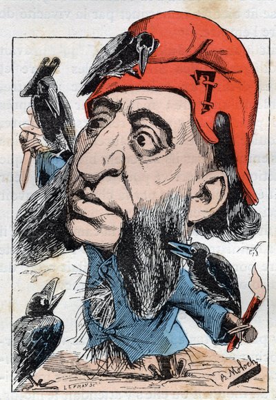 Portrét Julese Ferryho (1832-1893), francouzského politika od Moloch