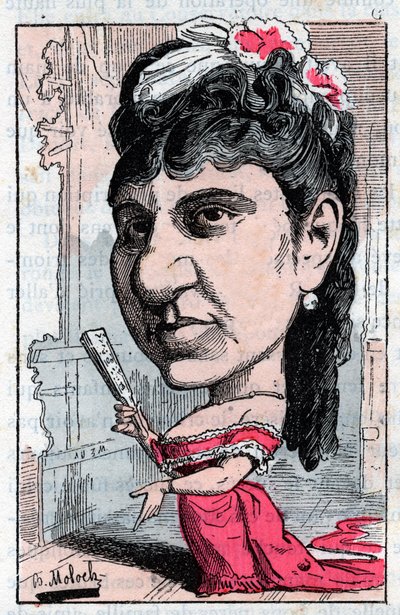 Portrét Roselie Rousseil od Moloch