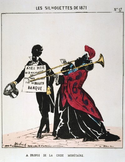 O měnové krizi, 1871 od Moloch