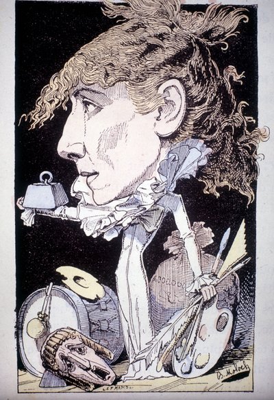 Kreslený film Henriette Rosine Bernard aka Sarah Bernhardt od Moloch