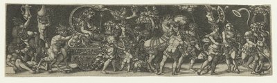 Triomf van Bacchus od Monogrammist AC