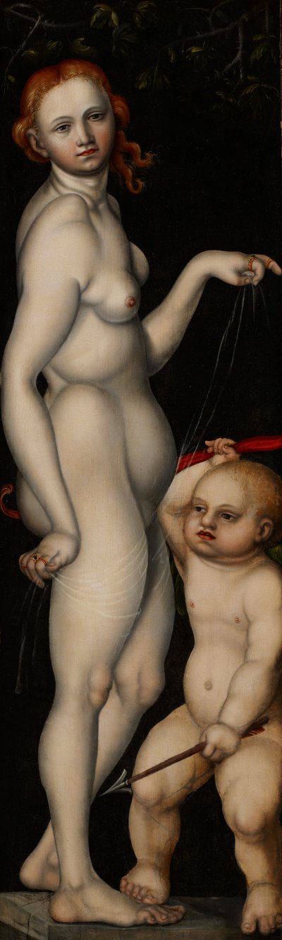 Venuše a Amor, kolem roku 1529 od Monogrammist H. B.