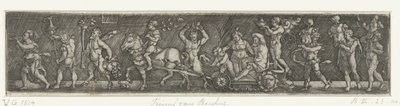 Triomf van Bacchus od Monogrammist VG