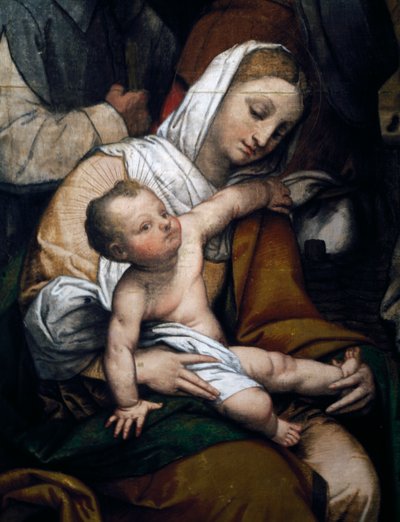 Narození nebo Klanění pastýřů od Moretto da Brescia