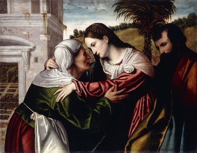 Návštěva od Moretto da Brescia