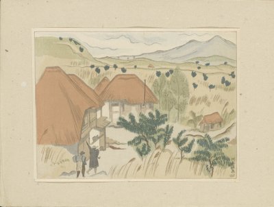 Kawakami horké vodní prameny Kawakami Onsen (název na objektu) Část druhá, oblast Aizu (název série) Dai nishû, Aizu no bu (název série) Tisky japonských krajin (název série) Nihon fûkei hanga (název série) od Morita Tsunetomo