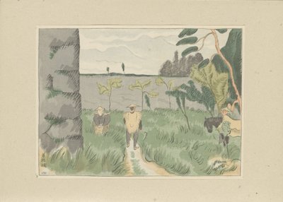Ruiny hradu Wakamatsu Wakamatsujoshi Část druhá, oblast Aizu (název série) Dai nishû, Aizu no bu (název série) Tisky japonských krajin (název série) Nihon fûkei hanga (název série) od Morita Tsunetomo