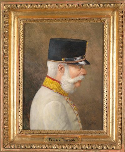 Portrét Františka Josefa I. Rakouského od Moritz Ledeli