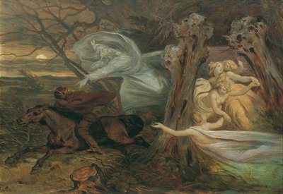 Erlking, c. 1830 od Moritz Ludwig von Schwind