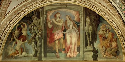 Luneta ve foyer Vídeňské státní opery od Moritz Ludwig von Schwind