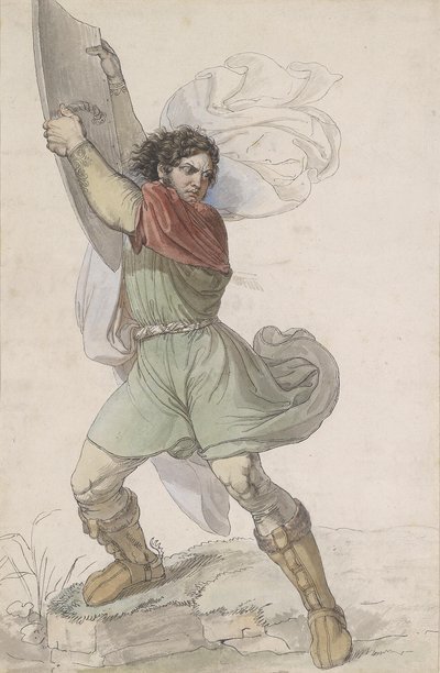Moritz Michael Daffinger Wilhelm Tell od Moritz Michael Daffinger