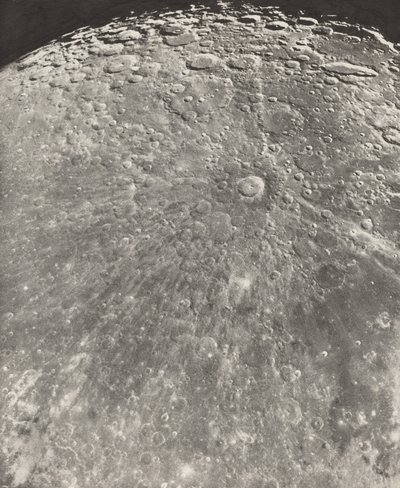 Fotografie Měsíce Tycho