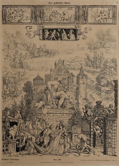 Kocour v botách od Moritz Ludwig von Schwind