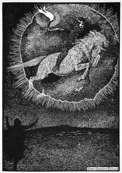 „Vize muže na šedém koni“, 1913. od Morris Meredith Williams