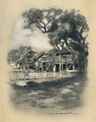 "Vesnice na venkově", 1903 od Mortimer L Menpes