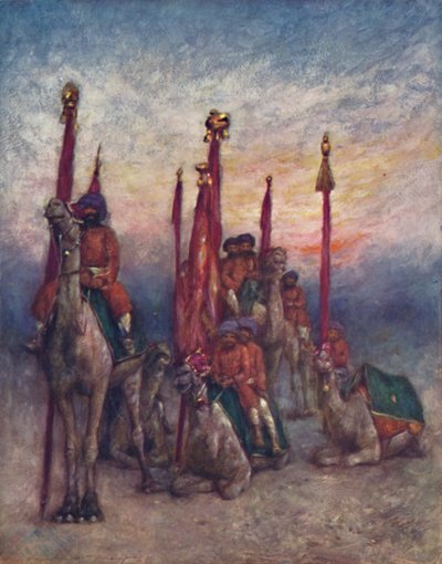 Tábor náčelníků Bombaje, 1903 od Mortimer L Menpes