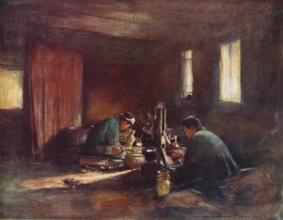 "Bronzoví dělníci", c1887, 1901 od Mortimer L Menpes