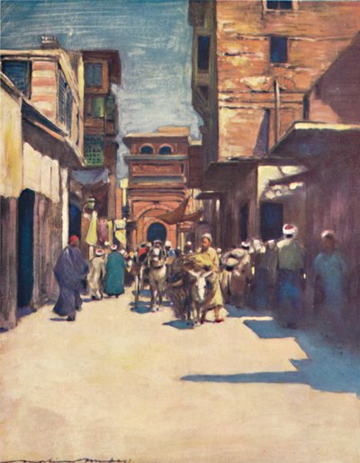 "Káhira", 1903 od Mortimer L Menpes