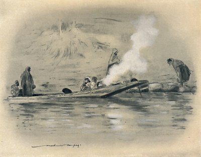 Rodina nomádského kmene, 1903 od Mortimer L Menpes