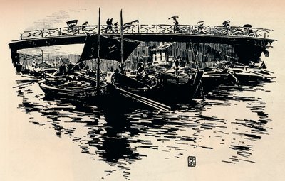 Osaka, Japonsko, 1900. od Mortimer L Menpes