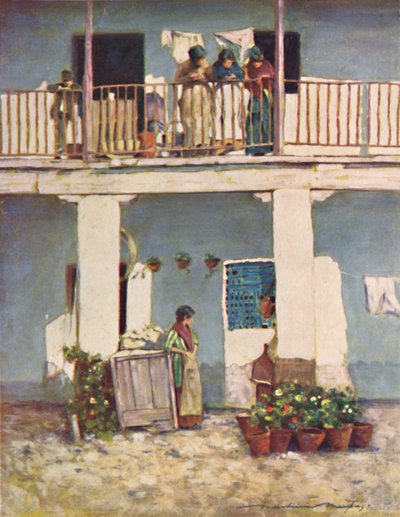 "Sevilla", 1903 od Mortimer L Menpes