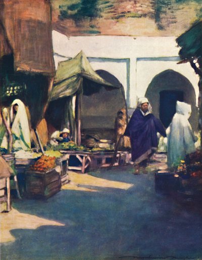 "Tangier", 1903. od Mortimer L Menpes