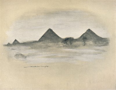 "Pyramidy", 1903 od Mortimer L Menpes