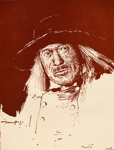 Bretaňský rolník, c1898 od Mortimer Ludington Menpes