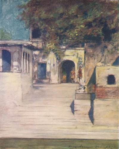 Slavná studna, Dillí, 1905 od Mortimer Ludington Menpes