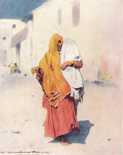 Domorodá žena z Jeypore, 1905 od Mortimer Ludington Menpes