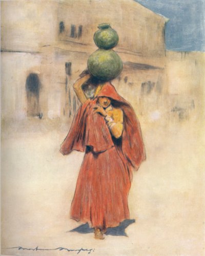 Nosič vody, 1905 od Mortimer Ludington Menpes