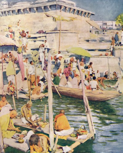 Benares, 1905 od Mortimer Ludington Menpes