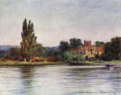 Bisham Abbey od Mortimer Ludington Menpes