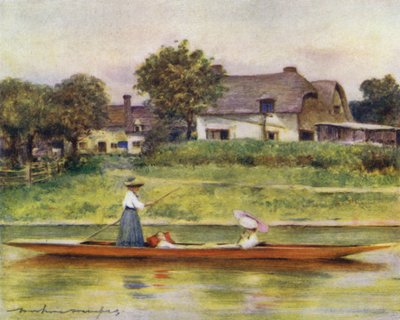 Dorchester Backwater od Mortimer Ludington Menpes