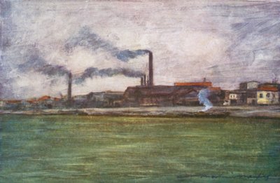 Tovární komíny od Mortimer Ludington Menpes