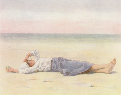 V oku slunce (barevná litografie) od Mortimer Ludington Menpes