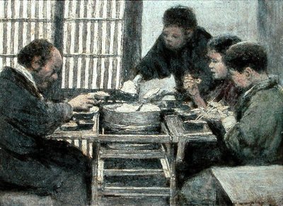 Japonská večeře od Mortimer Ludington Menpes