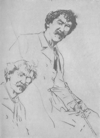 Portrétní studie, c1880, 1904 od Mortimer Ludington Menpes