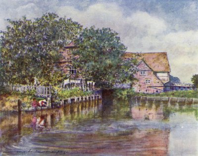 Streatley Mill od Mortimer Ludington Menpes